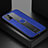 Custodia Silicone Morbida In Pelle Cover con Magnetico FL1 per Samsung Galaxy A51 4G