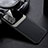 Custodia Silicone Morbida In Pelle Cover con Magnetico FL1 per Samsung Galaxy A53 5G Nero