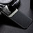 Custodia Silicone Morbida In Pelle Cover con Magnetico FL1 per Samsung Galaxy A72 4G Nero