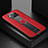 Custodia Silicone Morbida In Pelle Cover con Magnetico FL1 per Xiaomi Poco X3 NFC Rosso
