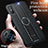 Custodia Silicone Morbida In Pelle Cover con Magnetico FL1 per Xiaomi Redmi 9AT
