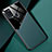 Custodia Silicone Morbida In Pelle Cover con Magnetico per Samsung Galaxy A21s Verde