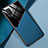 Custodia Silicone Morbida In Pelle Cover con Magnetico per Samsung Galaxy A31 Blu