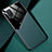 Custodia Silicone Morbida In Pelle Cover con Magnetico per Samsung Galaxy A31 Verde