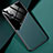 Custodia Silicone Morbida In Pelle Cover con Magnetico per Samsung Galaxy A51 4G Verde