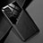 Custodia Silicone Morbida In Pelle Cover con Magnetico per Samsung Galaxy A73 5G Nero