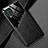 Custodia Silicone Morbida In Pelle Cover con Magnetico per Samsung Galaxy M62 4G Nero
