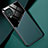 Custodia Silicone Morbida In Pelle Cover con Magnetico per Samsung Galaxy M62 4G Verde