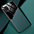 Custodia Silicone Morbida In Pelle Cover con Magnetico per Samsung Galaxy Note 10 Lite Verde