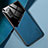 Custodia Silicone Morbida In Pelle Cover con Magnetico per Samsung Galaxy Note 20 5G Blu