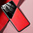 Custodia Silicone Morbida In Pelle Cover con Magnetico per Samsung Galaxy Note 20 5G Rosso