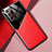 Custodia Silicone Morbida In Pelle Cover con Magnetico per Samsung Galaxy Note 20 Ultra 5G Rosso