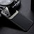 Custodia Silicone Morbida In Pelle Cover con Magnetico per Samsung Galaxy S21 5G Nero