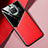 Custodia Silicone Morbida In Pelle Cover con Magnetico per Xiaomi Mi 10i 5G Rosso