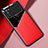 Custodia Silicone Morbida In Pelle Cover con Magnetico per Xiaomi Poco M3 Rosso