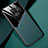 Custodia Silicone Morbida In Pelle Cover con Magnetico per Xiaomi Redmi 10X 5G Verde