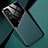 Custodia Silicone Morbida In Pelle Cover con Magnetico S02 per Xiaomi Mi 12 Pro 5G Verde