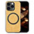 Custodia Silicone Morbida In Pelle Cover con Magnetico S02D per Apple iPhone 13 Pro