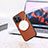 Custodia Silicone Morbida In Pelle Cover con Magnetico S11D per Apple iPhone 13 Pro Max