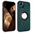 Custodia Silicone Morbida In Pelle Cover con Magnetico S14D per Apple iPhone 13