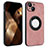 Custodia Silicone Morbida In Pelle Cover con Magnetico S14D per Apple iPhone 14 Plus