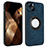 Custodia Silicone Morbida In Pelle Cover con Magnetico S14D per Apple iPhone 14 Plus