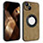 Custodia Silicone Morbida In Pelle Cover con Magnetico S14D per Apple iPhone 14 Plus