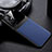 Custodia Silicone Morbida In Pelle Cover FL1 per Oppo F21s Pro 5G Blu
