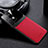Custodia Silicone Morbida In Pelle Cover FL1 per Oppo Reno8 5G Rosso