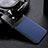 Custodia Silicone Morbida In Pelle Cover FL1 per Oppo Reno9 Pro 5G Blu
