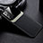 Custodia Silicone Morbida In Pelle Cover FL1 per Samsung Galaxy Note 20 5G Nero