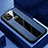 Custodia Silicone Morbida In Pelle Cover H01 per Apple iPhone 11 Pro Blu