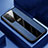 Custodia Silicone Morbida In Pelle Cover H01 per Huawei Honor X10 5G Blu