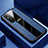 Custodia Silicone Morbida In Pelle Cover H01 per Huawei Honor X10 Max 5G Blu