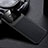 Custodia Silicone Morbida In Pelle Cover H01 per Huawei Mate 20 Pro Nero
