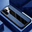 Custodia Silicone Morbida In Pelle Cover H01 per Huawei P30 Pro Blu