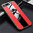 Custodia Silicone Morbida In Pelle Cover H02 per Huawei Honor View 20 Rosso