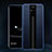 Custodia Silicone Morbida In Pelle Cover H02 per Huawei Mate 20 Pro Blu