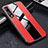 Custodia Silicone Morbida In Pelle Cover H02 per Huawei P20 Rosso