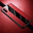 Custodia Silicone Morbida In Pelle Cover H02 per Samsung Galaxy Note 10 Rosso