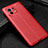 Custodia Silicone Morbida In Pelle Cover H02 per Xiaomi Mi 11 5G Rosso