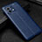 Custodia Silicone Morbida In Pelle Cover H02 per Xiaomi Mi 11 Lite 5G NE Blu