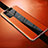 Custodia Silicone Morbida In Pelle Cover H03 per Huawei Honor V30 Pro 5G Arancione