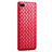 Custodia Silicone Morbida In Pelle Cover H03 per Oppo R17 Neo Rosso