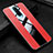 Custodia Silicone Morbida In Pelle Cover H03 per Oppo RX17 Pro Rosso