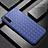 Custodia Silicone Morbida In Pelle Cover H03 per Samsung Galaxy A90 5G Blu