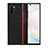 Custodia Silicone Morbida In Pelle Cover H03 per Samsung Galaxy Note 10 Plus Nero
