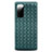 Custodia Silicone Morbida In Pelle Cover H03 per Samsung Galaxy S20 5G Verde