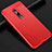 Custodia Silicone Morbida In Pelle Cover H03 per Xiaomi Mi 9T Pro Rosso