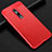 Custodia Silicone Morbida In Pelle Cover H03 per Xiaomi Redmi K20 Pro Rosso